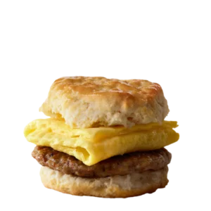 Sausage Biscuit with Egg