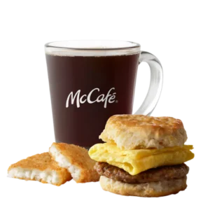 Sausage Biscuit with Egg Meal